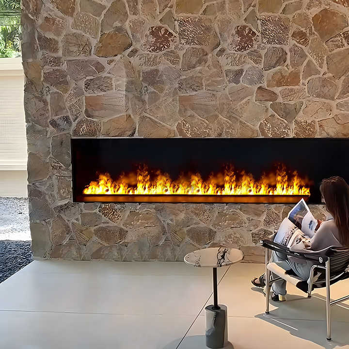 Good Fashion Home Appliance Home Furniture 3D Atomized Fireplace for Use