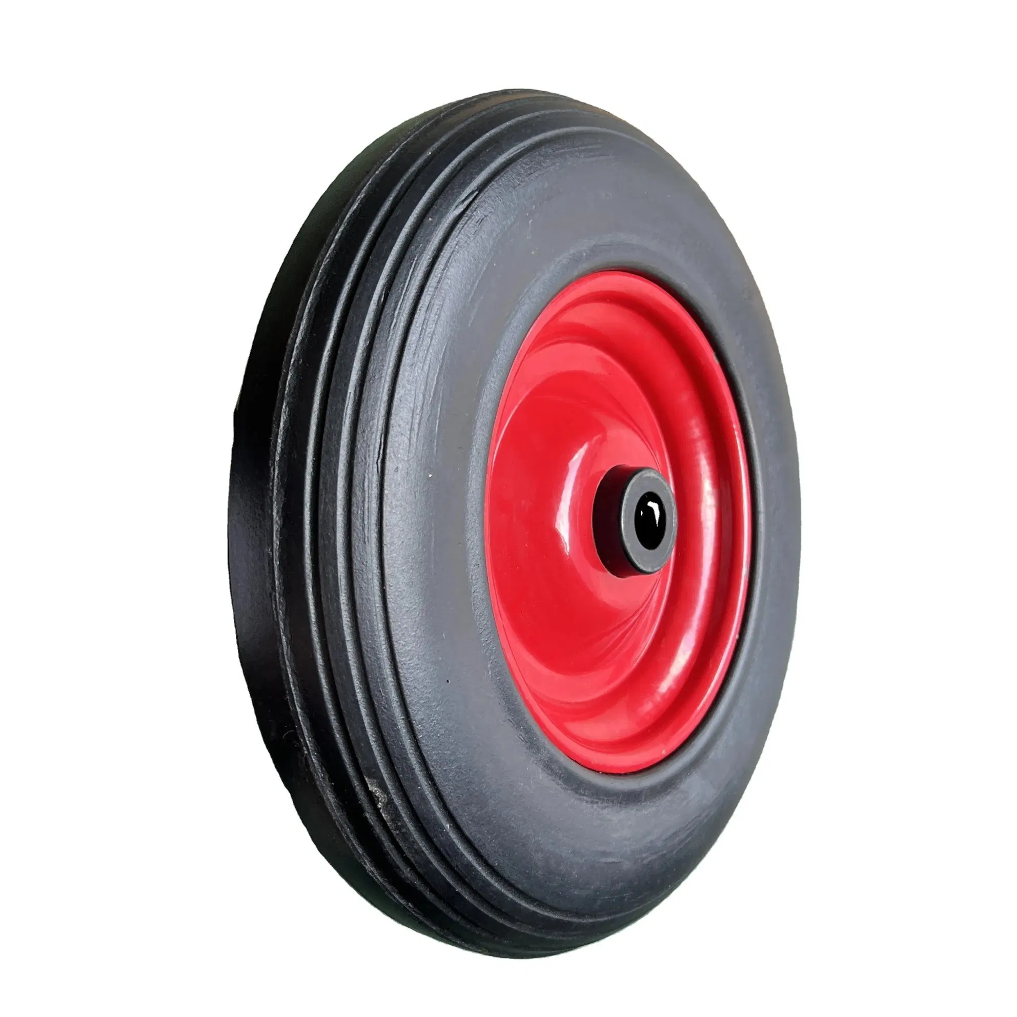 13 Inch Flat Free Solid Rubber Tires for Hand Trucks and Wheelbarrows