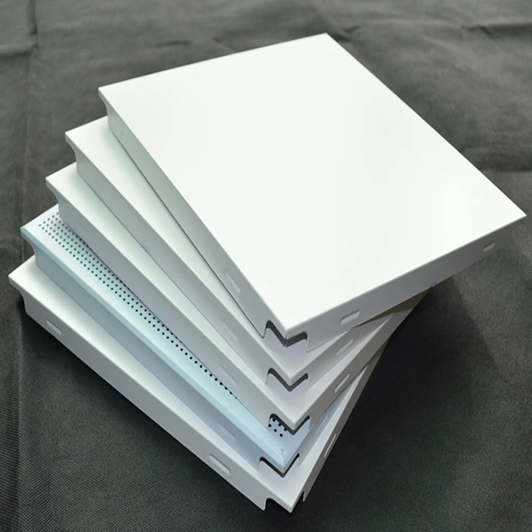 Chic Acoustic Aluminum Metal Ceiling Panel Soundproof Aluminium Acoustic Panel Ceiling Covering Ceiling Decoration