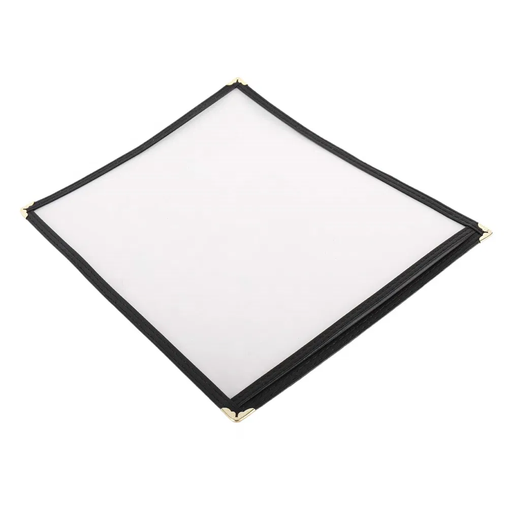 Single Page 2 View Book Golden Corner Hotel File Folder Food A4 Table Holder Restaurant Menu Cover