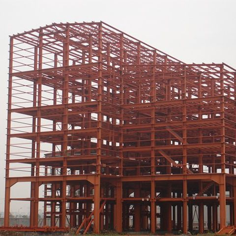 Heavy Grade Light Steel Structure Low Cost Prefab House Steel Frame