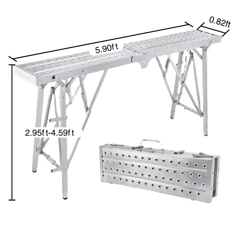 Prime Quality Portable Steel Stool Indoor and Outdoor Work Platform