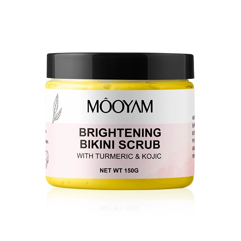 Kojic Acid & Turmeric Body Scrub Exfoliating Bikini Part Brightening White Cleanser