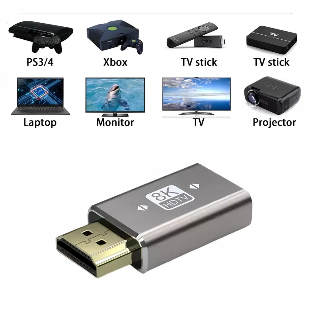 Конвертер HDMI 2.1 8K 60 Гц, удлинитель