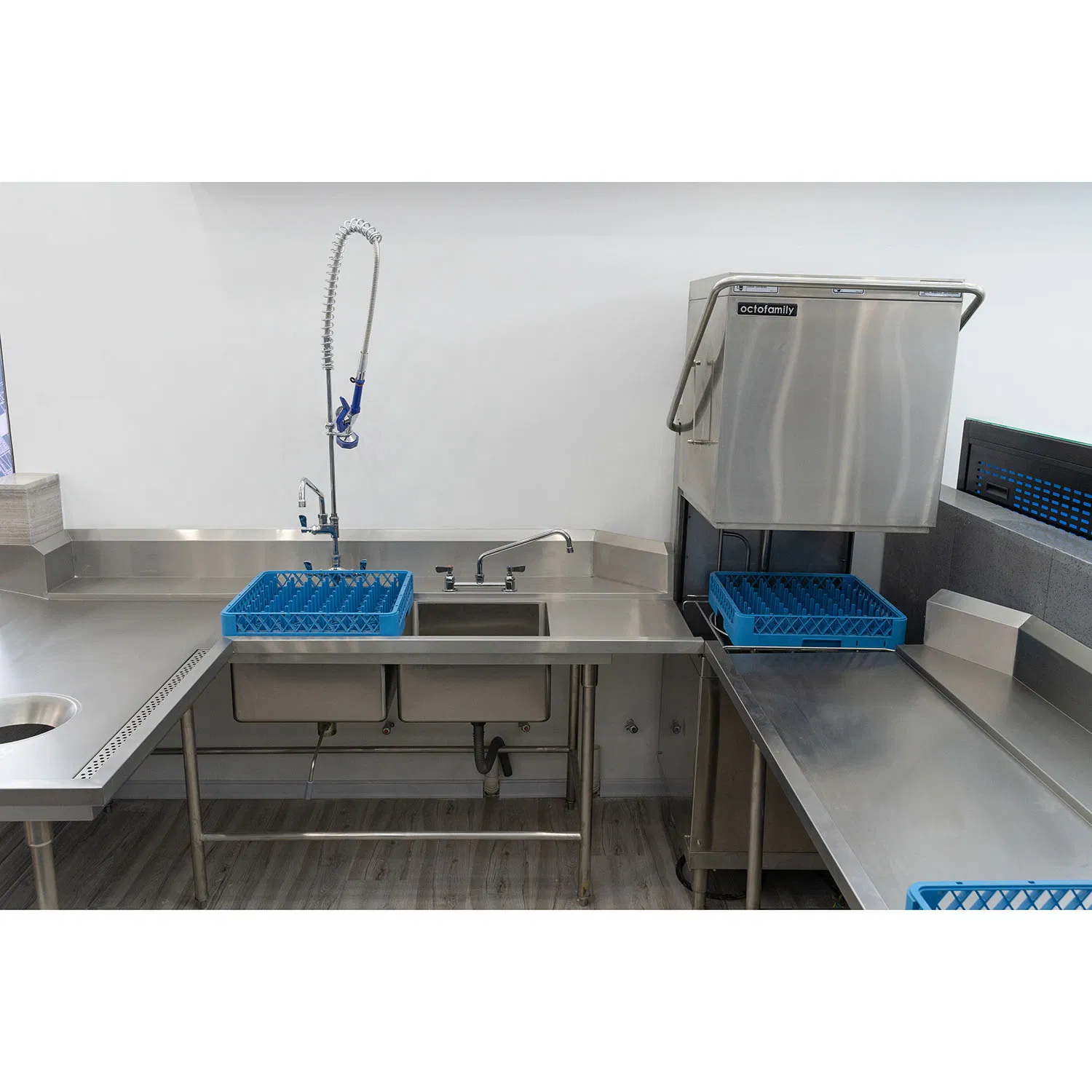 Hotel Restaurant Ultrasonic Automatic Dish Washer Dishwasher with Low Price