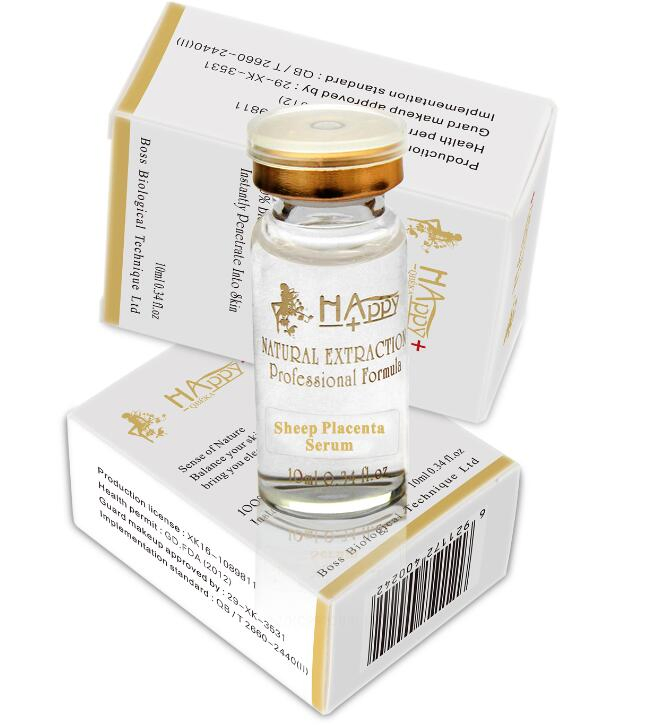 Anti Aging Cosmetic Natural Sheep Placenta Face Serum Skin Repairing Moisturizing Serum