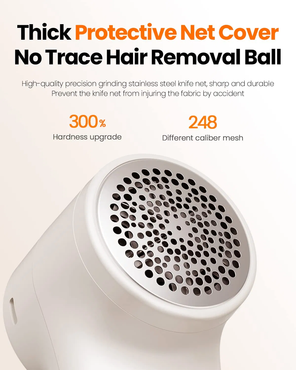 Sweater De-Fuzzer Intelligent Digital Display Bobbles Trimmer Fabric Shaver Rechargeable Lint Remover
