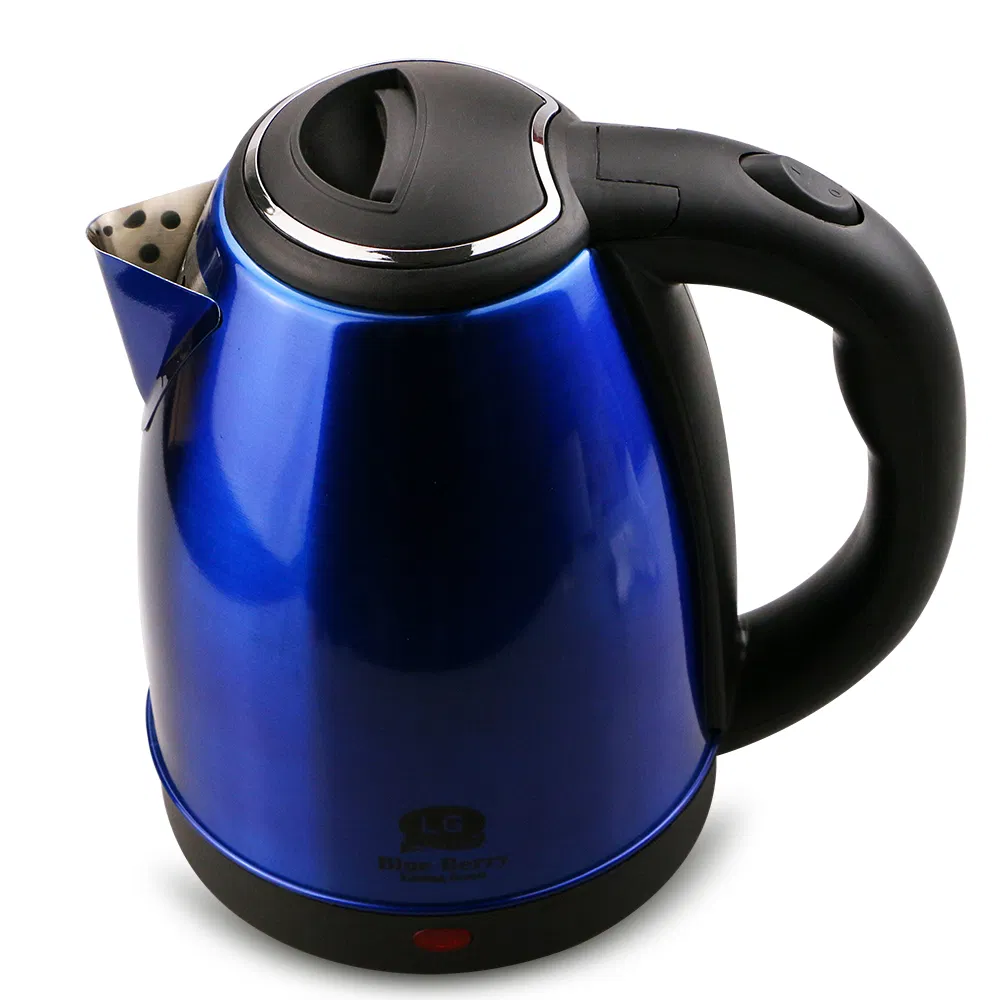 1.8L Blue Stainless Steel Kitchenware Electric Kettle