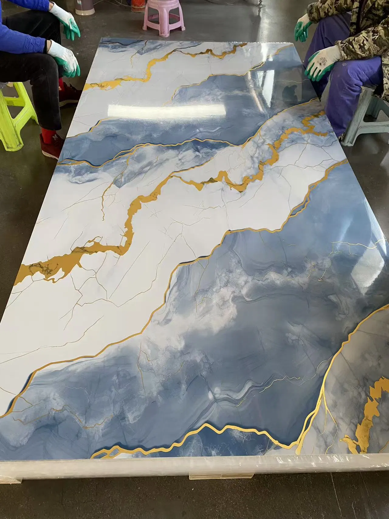 New Design 3D Printing Wall Panel PVC Panel Marble UV Board