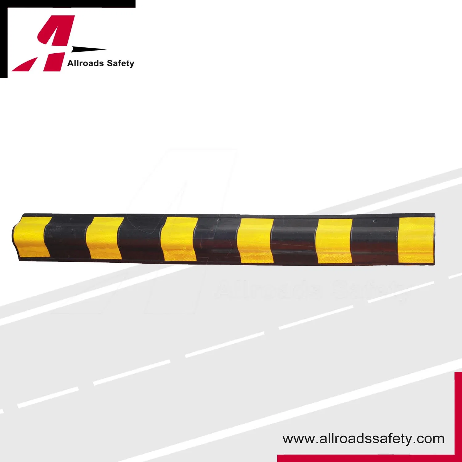 120cm Recycled Rubber Wall Corner Protector