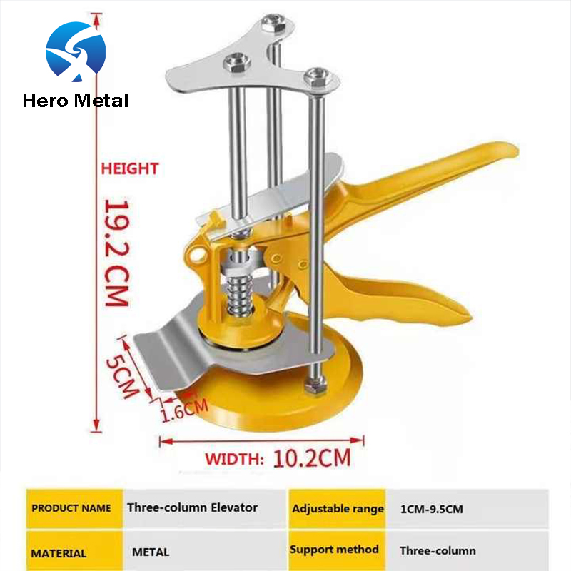 Professional Grade Ceramic Wall Locator Regulator Height Hand Locating Pliers Tiling Tool Leveling