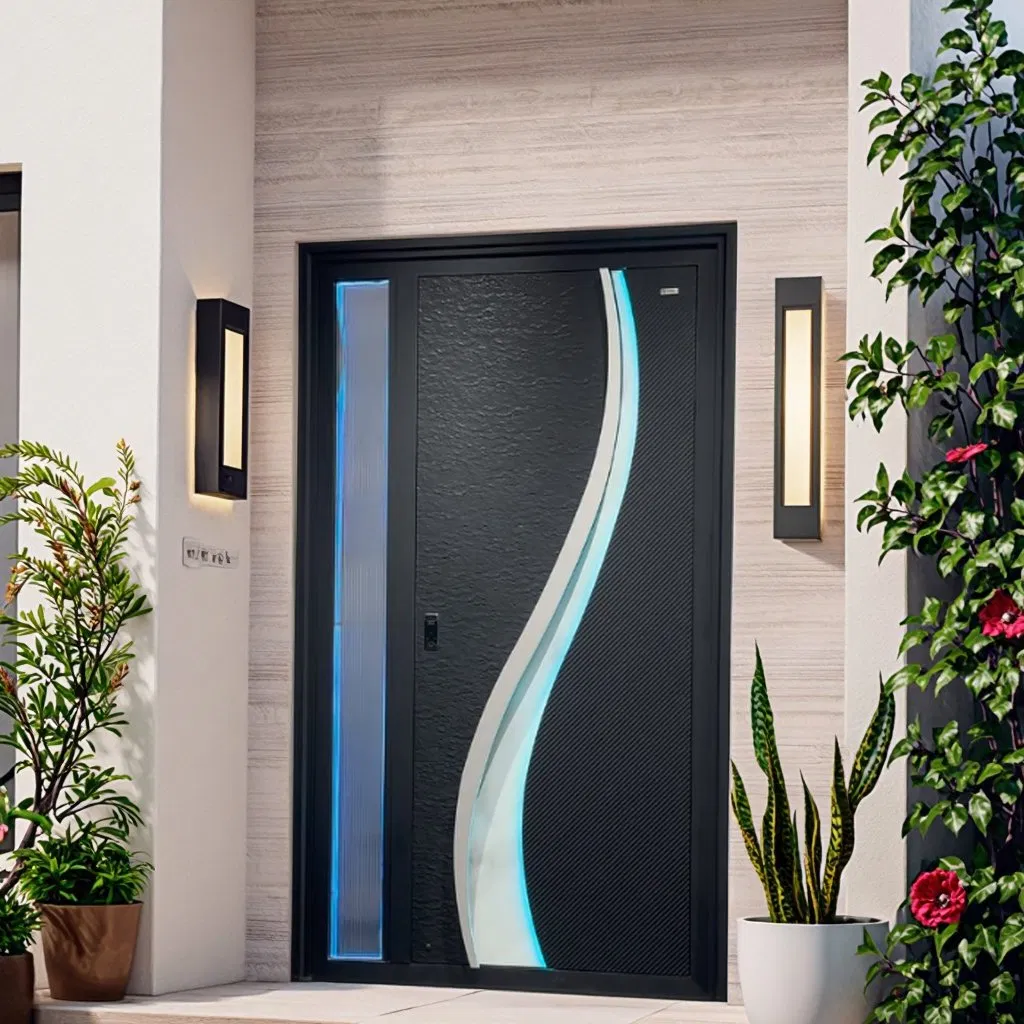 Премиум алюминиевые двери для современного интерьера