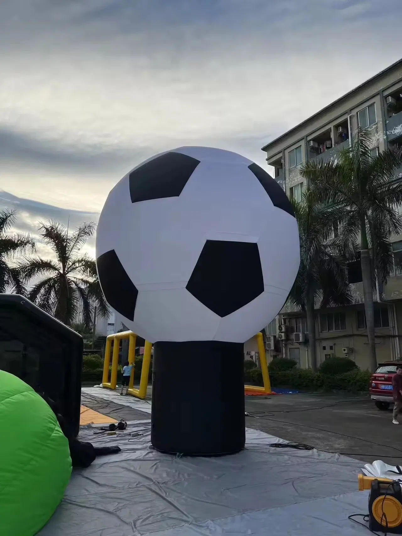 Boyi Giant Advertising Inflatable Balloons Custom Inflatable Hot Air Balloon