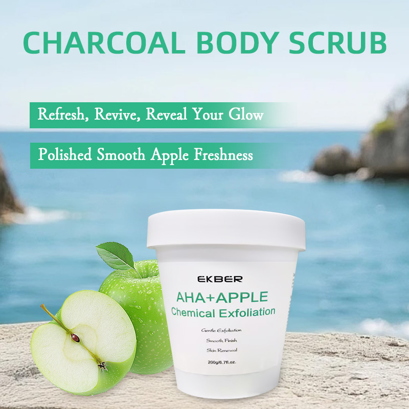 Rganic Apple Aha Chicken Skin Removal Exfoliating Deep Cleaning Natural Chemical Apple Aha Body Exfoliating