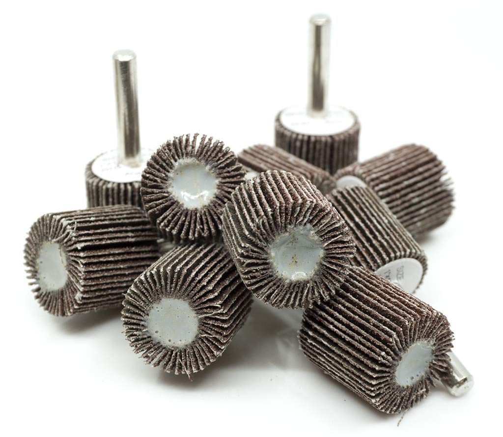 Лепестковый шлифовальный круг с хвостовиком 50x25x6 мм