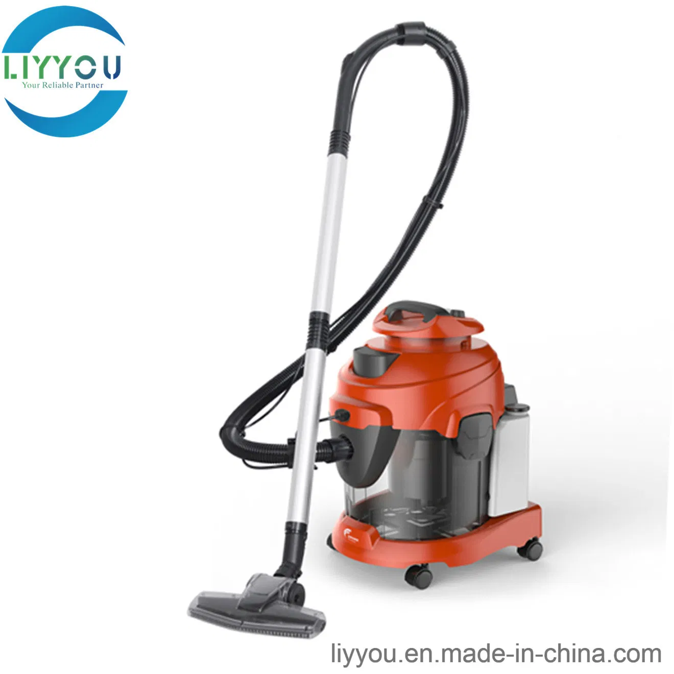 Dry & Wet Vacuum Cleaner, Car & Home Carpet Washing Machine with Two Big Water Tank