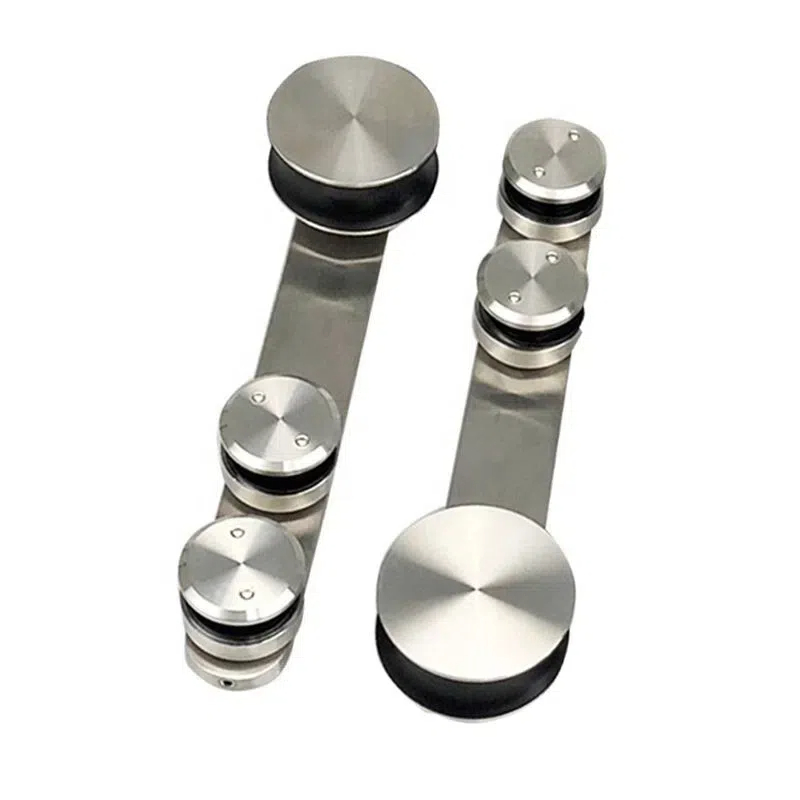 Frameless Sliding System Hardware R Stainless Steel Bathroom Glass Door