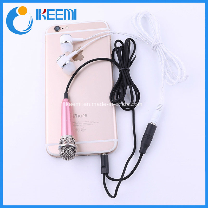 Mini Karaoke Microphone for Mobile Phone Compatible for PC Laptop