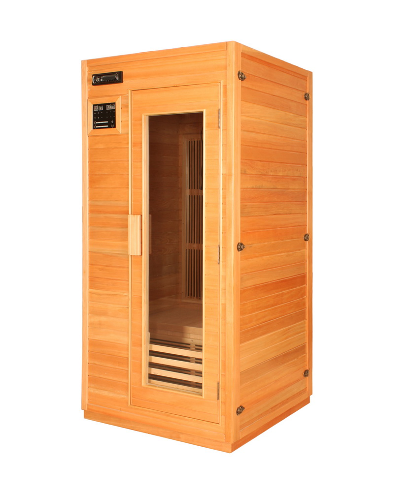 Инфракрасная сауна для 1-2 человек из дерева хемлок