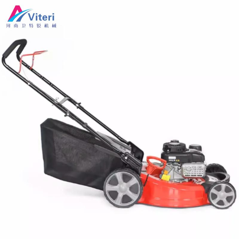 Бензиновая самоходная газонокосилка Sanli с мульчированием