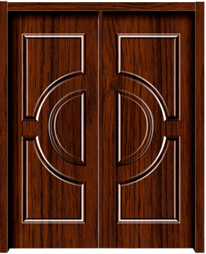 Security Exterior Double Steel Door