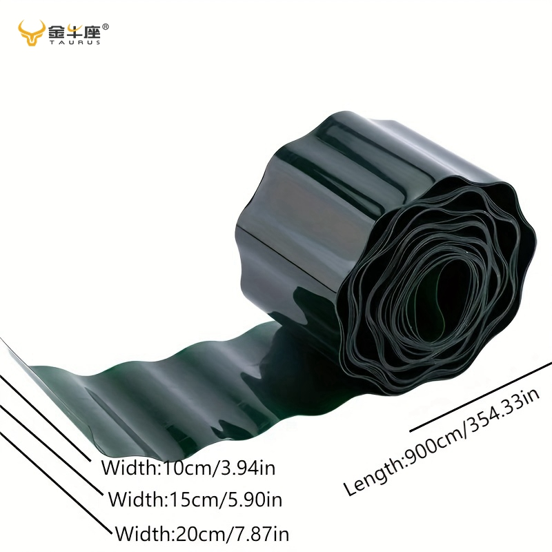 Plastic Lawn Landscape Edging Garden Edging Fence