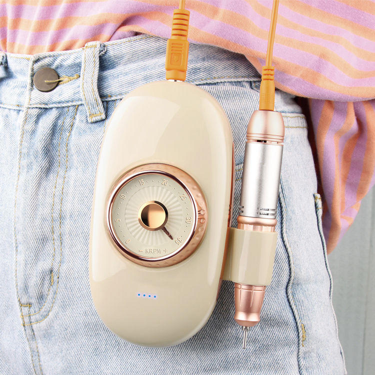 High Speed 35000rpm Portable Rechargeable Nail File Pedicure Drill Machine Manicure Nails Art Equipment