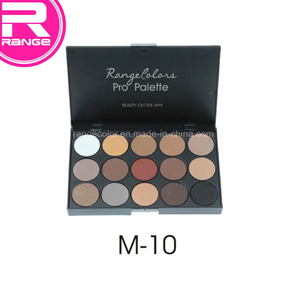 Private Label Shimmery Eye Shadow 15 Color Mineral Eyeshadow Colour Palette