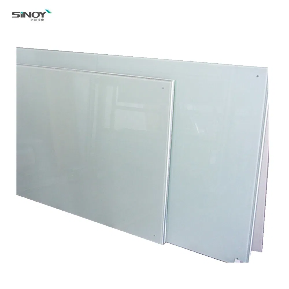 4mm-6mm Ultra White Wall Lacquer Glass Pure White Back Painted Glass