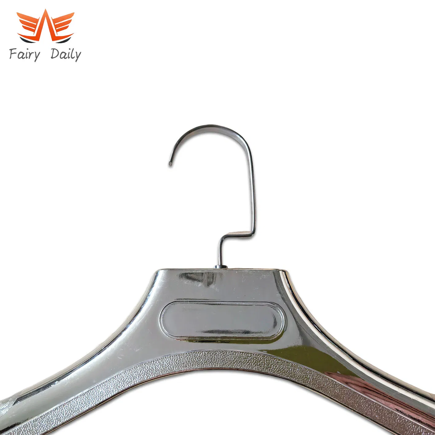 Factory Price Luxury Durable Silver Custom Color Plastic Clothes Hangers for Shops