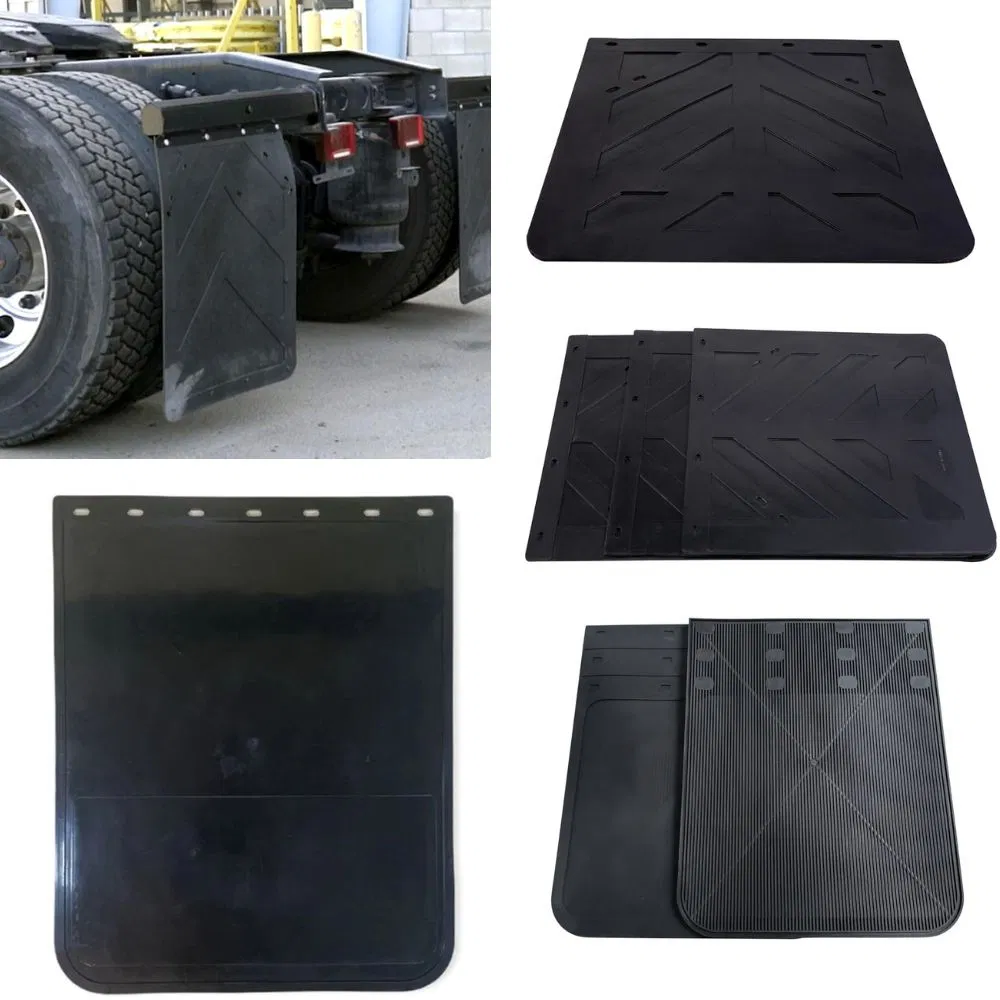 Тяжелый резиновый брызговик для грузовика с рельефным логотипом