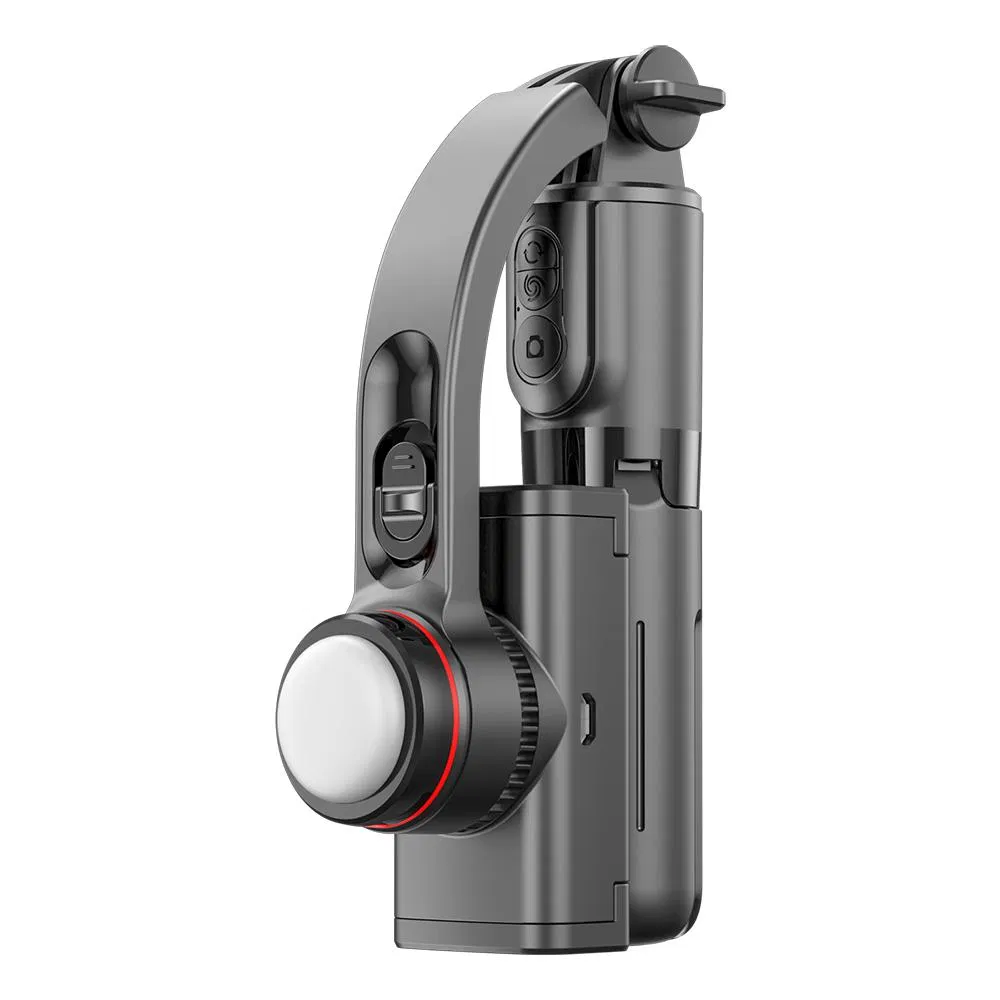 Портативный стабилизатор-монопод с подсветкой и пультом