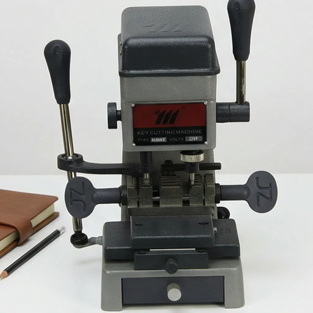 Grey Jingzhun 988mkc Vertical Key Duplicator Locksmith Machine