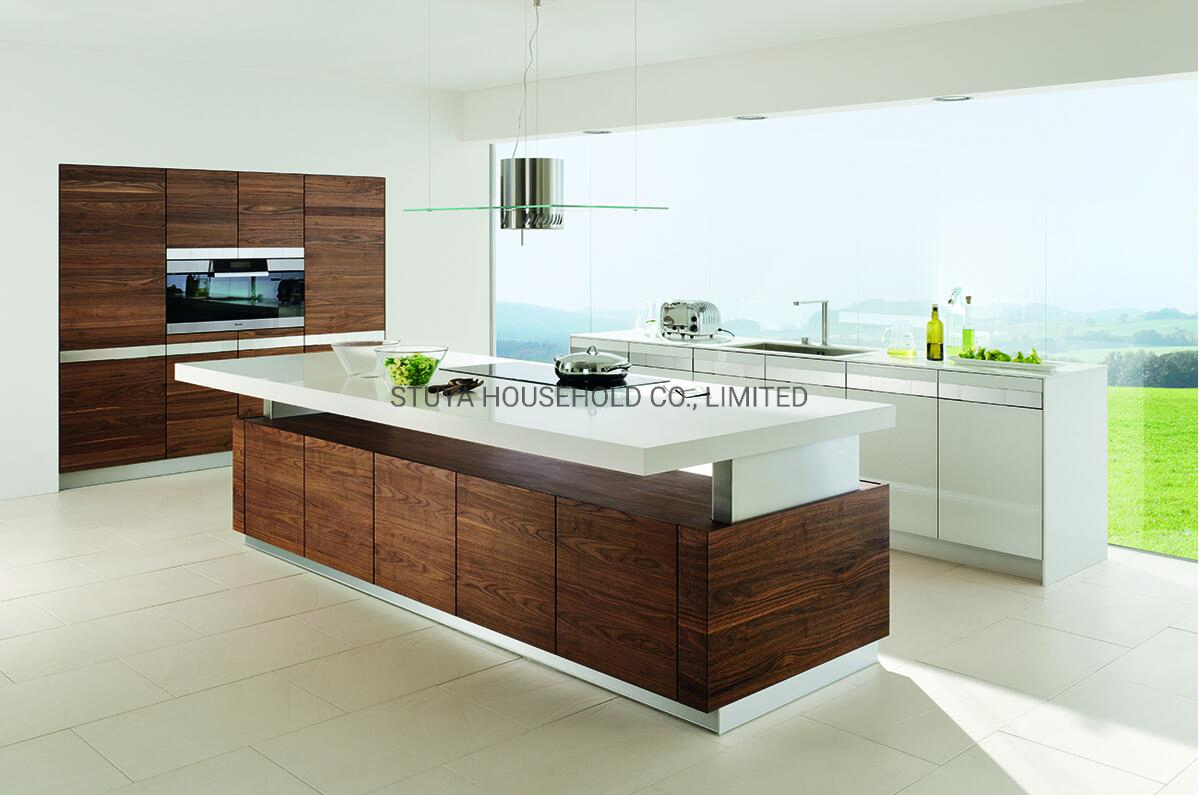Modern Furniture Foshan Factory Cheaper Sales Melamine Kitchen Cabinet