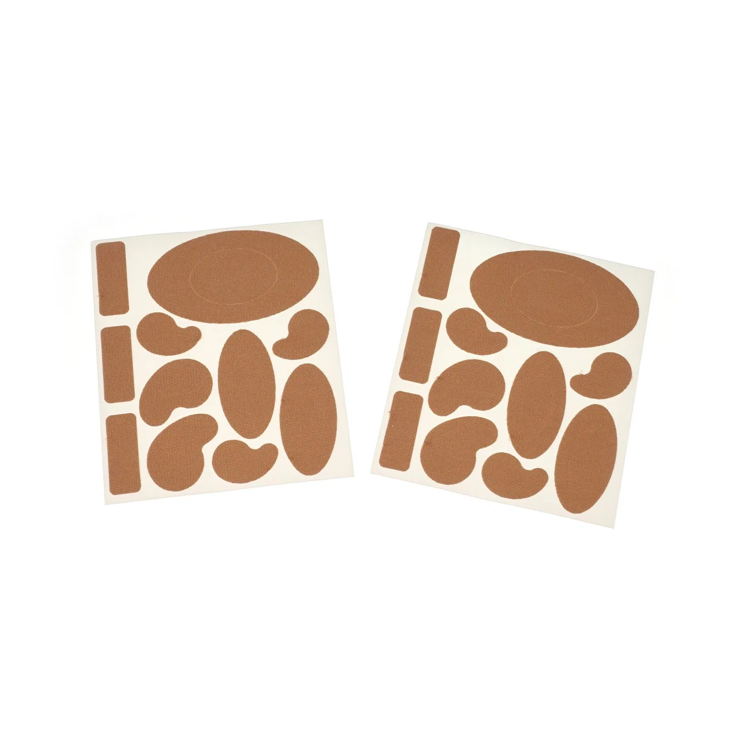 Medmount Multiple Shapes Skin Color Elastic Waterproof Protective Flannel Blister Plaster