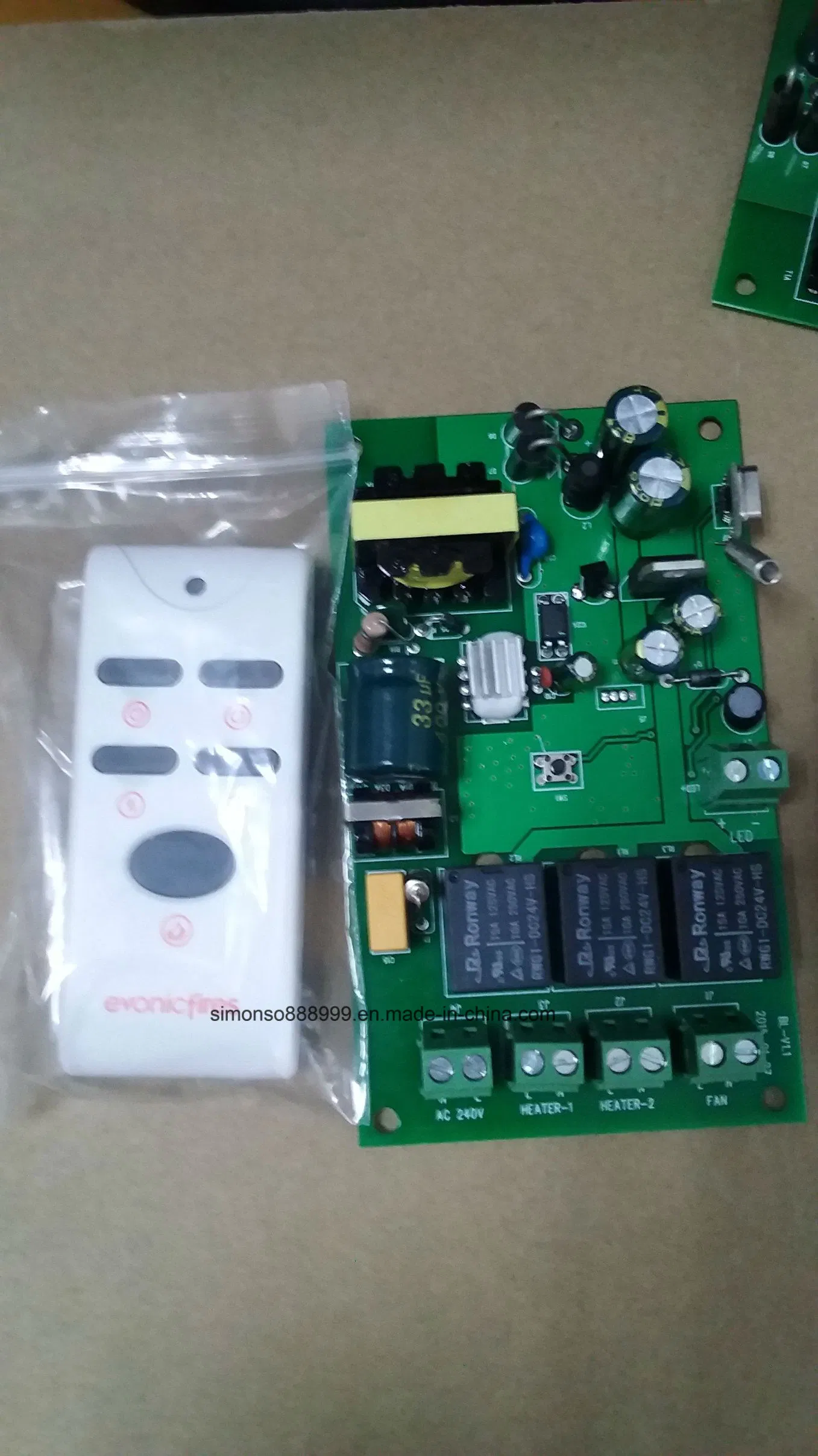 RF Remote Control/ APP Control Fireplace Control
