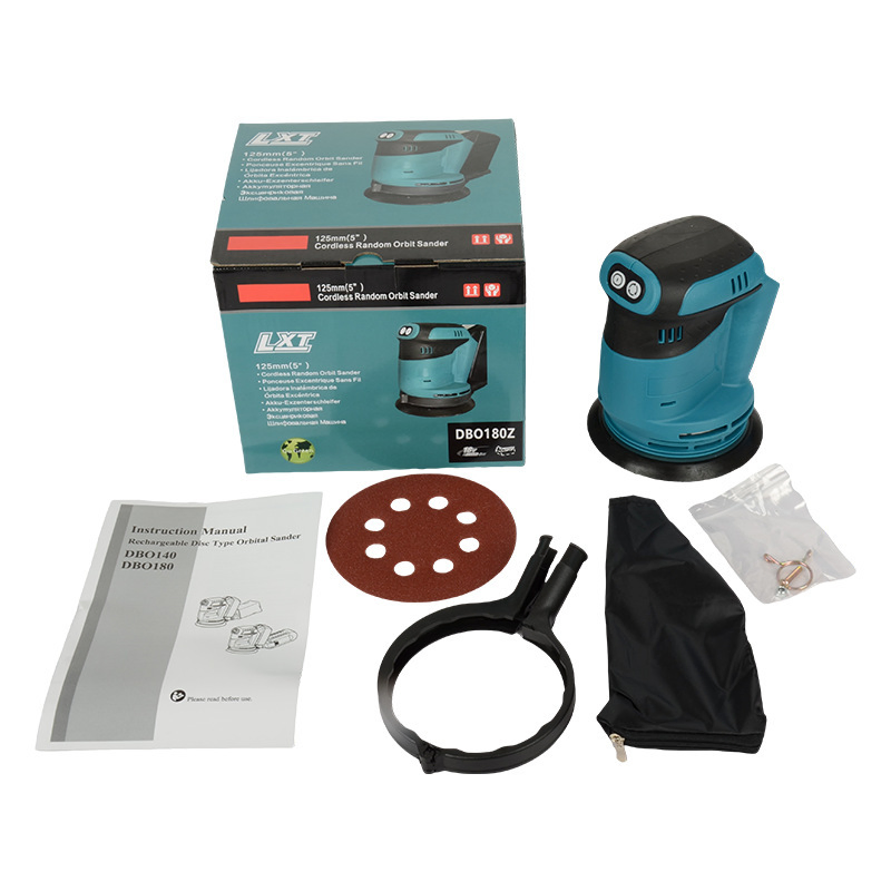 5" High-Power Multi-Function Li-ion Sander for Woodworking & Car Repair