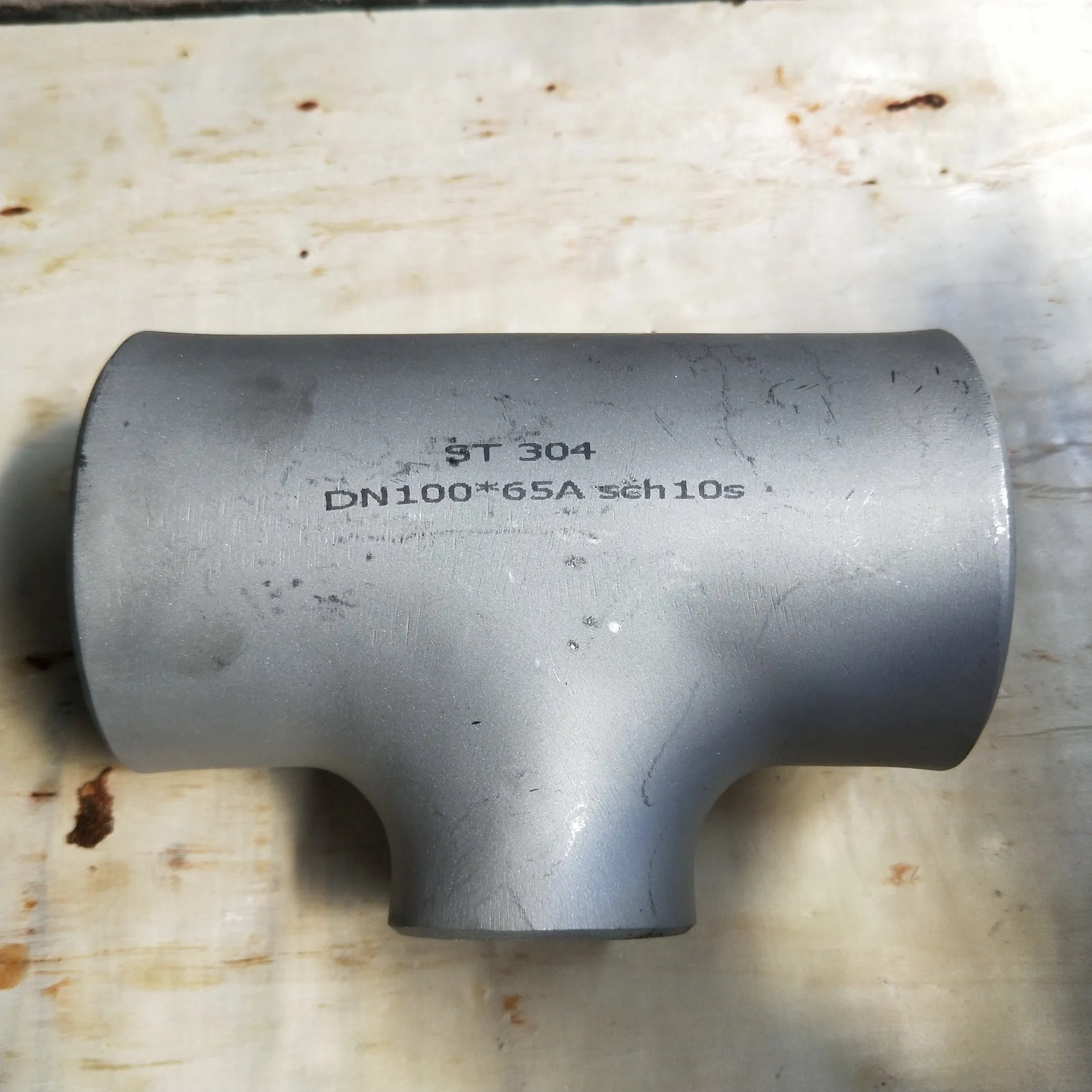 ANSI B16.9 DN300 12" Sch40 Buttweld Stainless Steel Carbon Steel A234wpb Reducing Butt Welded Carbon Steel Equal Seamless Fittings Tee for Gas