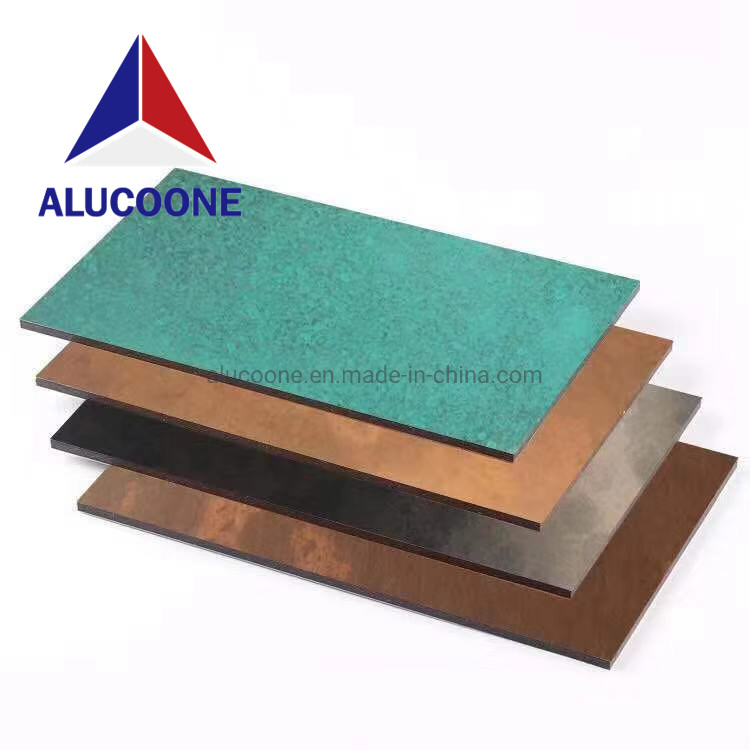Copper Green Patina Copper Composite Panel