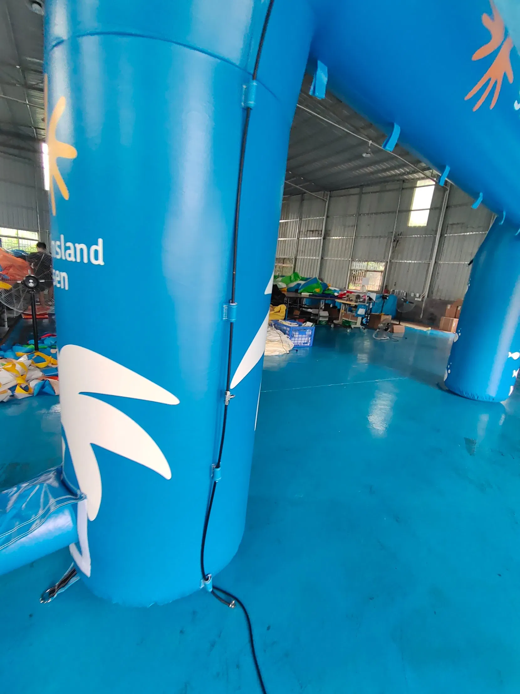 Wholesale high quality custom inflatable arch mist spray inflatable misting tent  for outdoor event