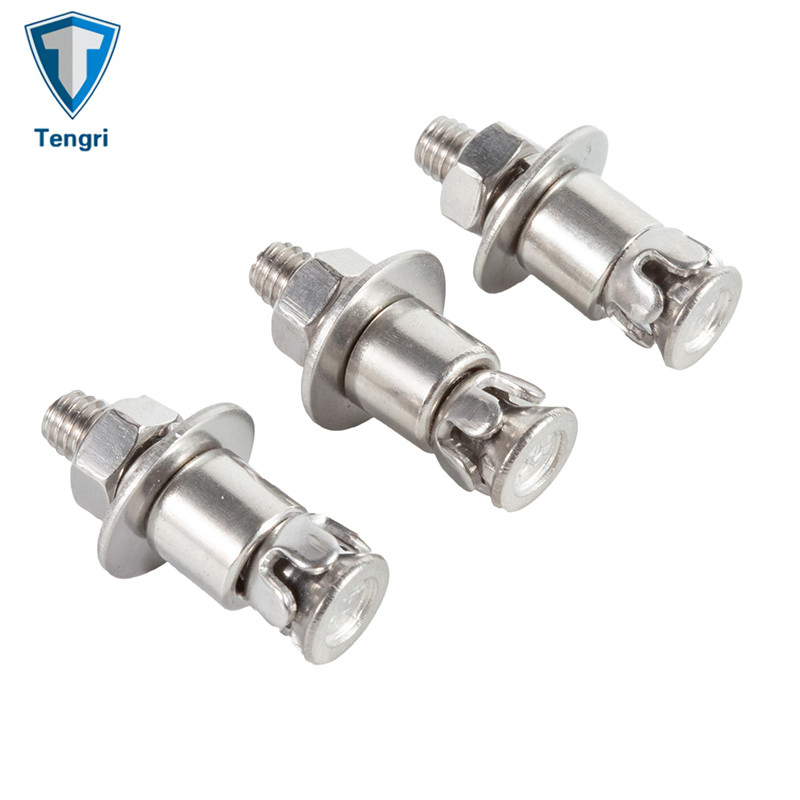 Анкерный болт из нержавеющей стали 304 с гайкой и гильзой