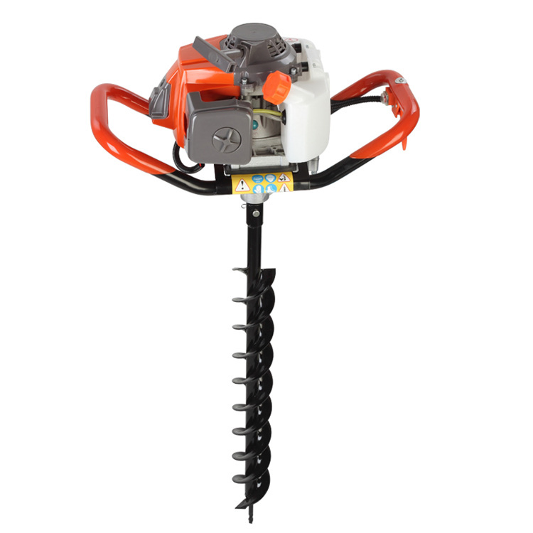 Professional Farm Use 63cc Gasoline Earth Auger Hole Digger Garden Tool