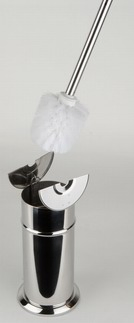 Toilet Brush Holder Modern Stainless Steel Toilet Cleaner Brush
