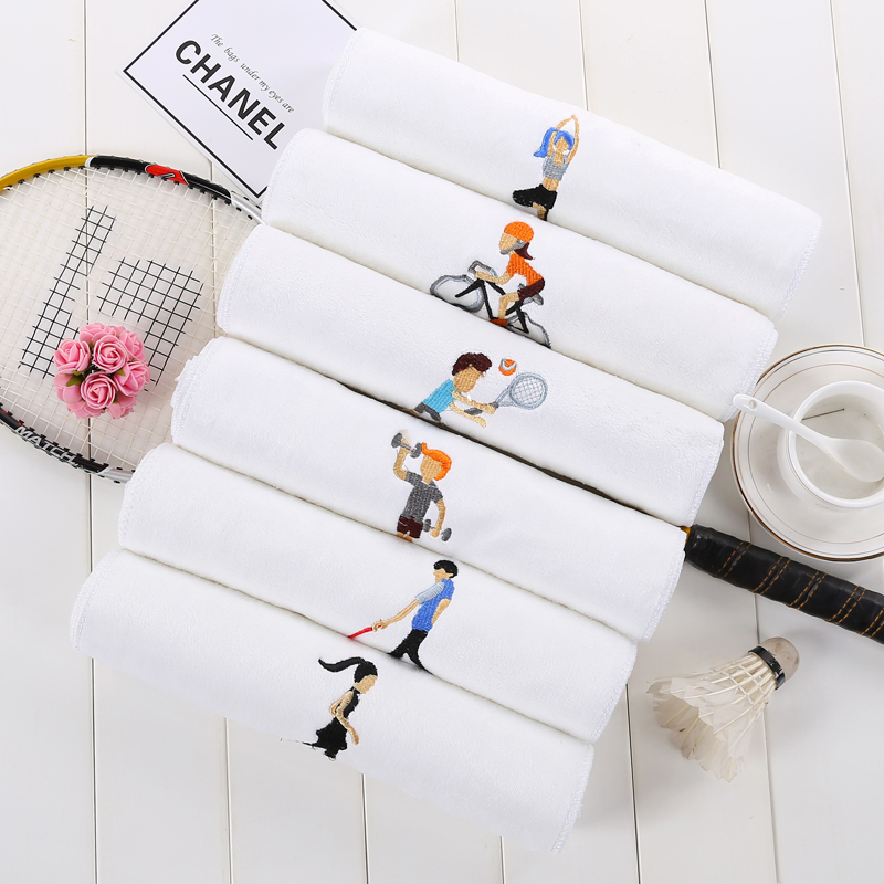 Microfiber Ice Cooling Towel for Sports Sport Towel for Workout Gym Yoga Double Sided Coral Quick Drying Water Absorption Sports Towel