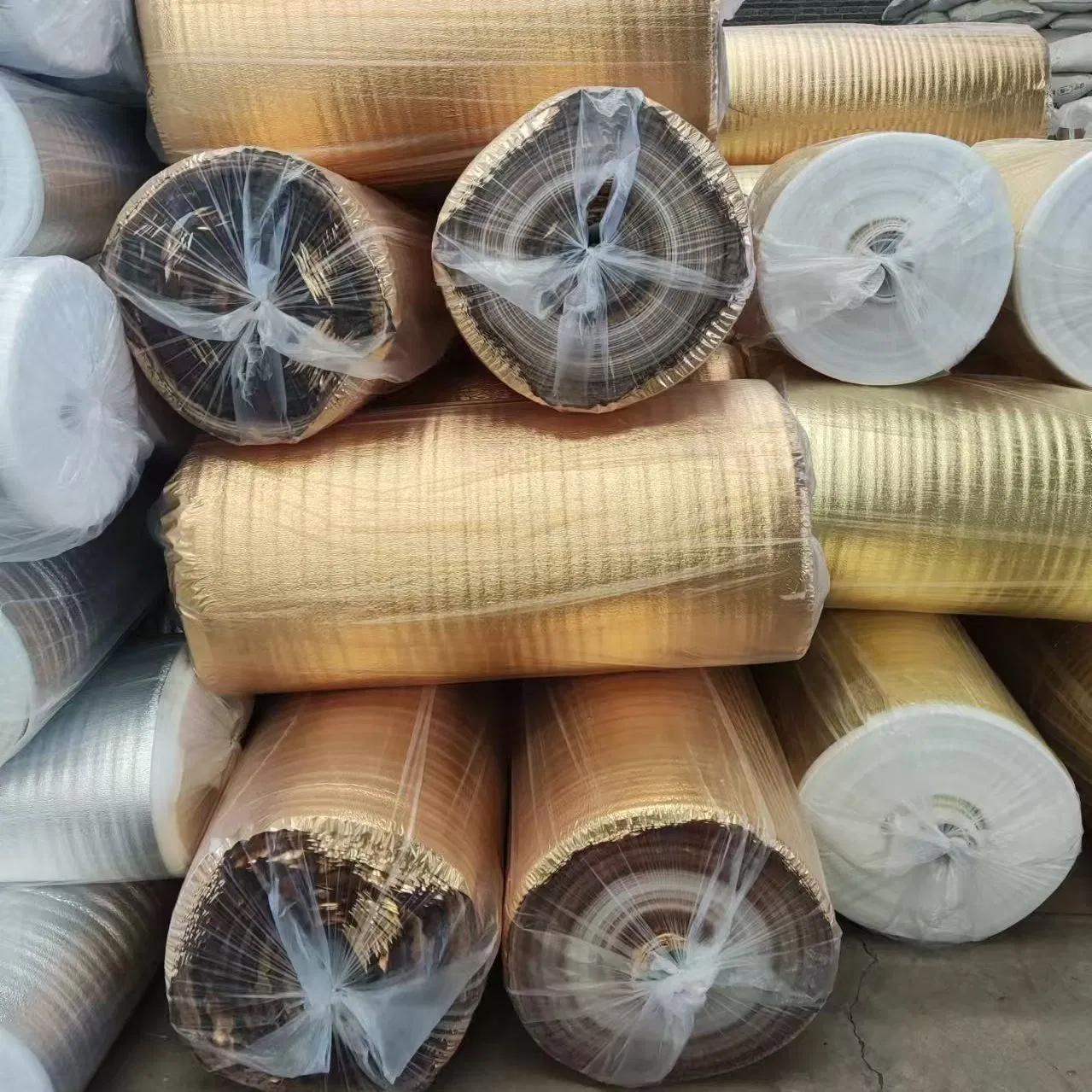 Silver Golden Layer EPE Underlay Foam 2mm 3mm Under Floating Floor