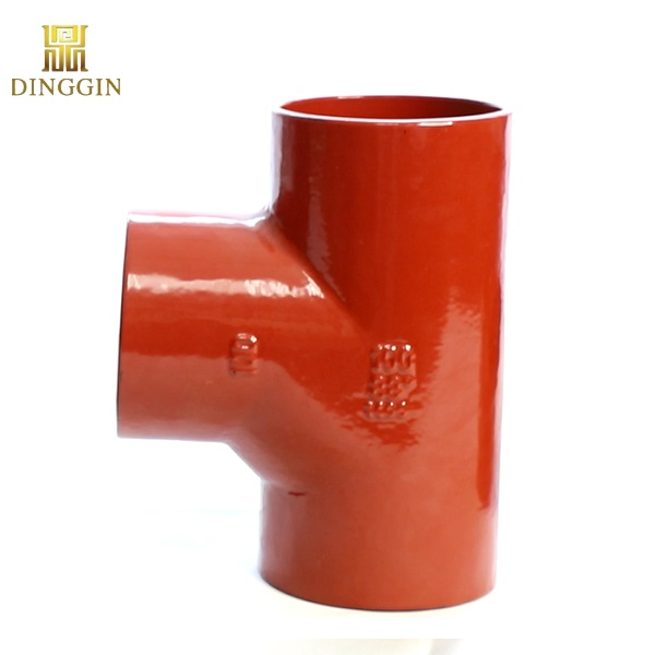 En877 Cast Iron Epoxy Coating Tee Branch