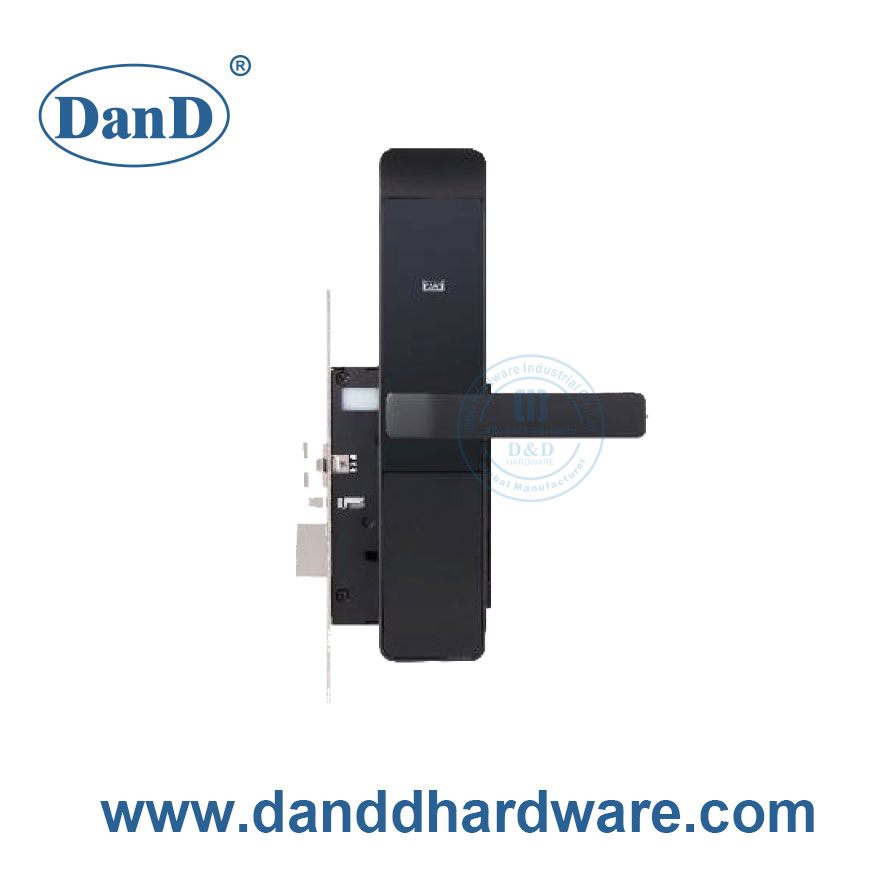 Miface Card Stainless Steel Electronic Keyless Room Security Smart Hotel Door-Locks