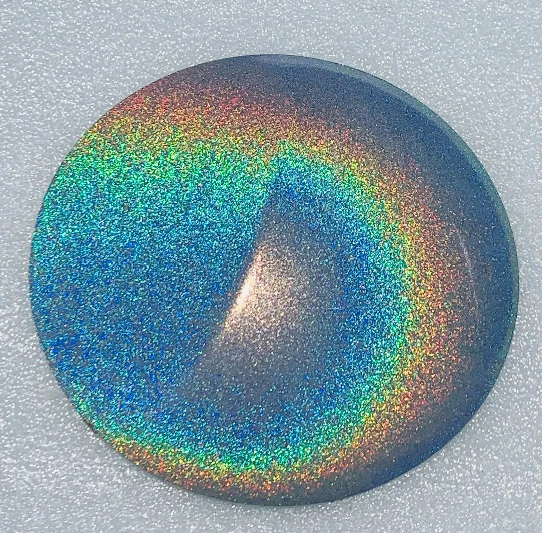 Ls035 Supearl Holographic Sliver Pigments for Nail Beauty Nail Art Satin Holo Silver Shiny Beauty