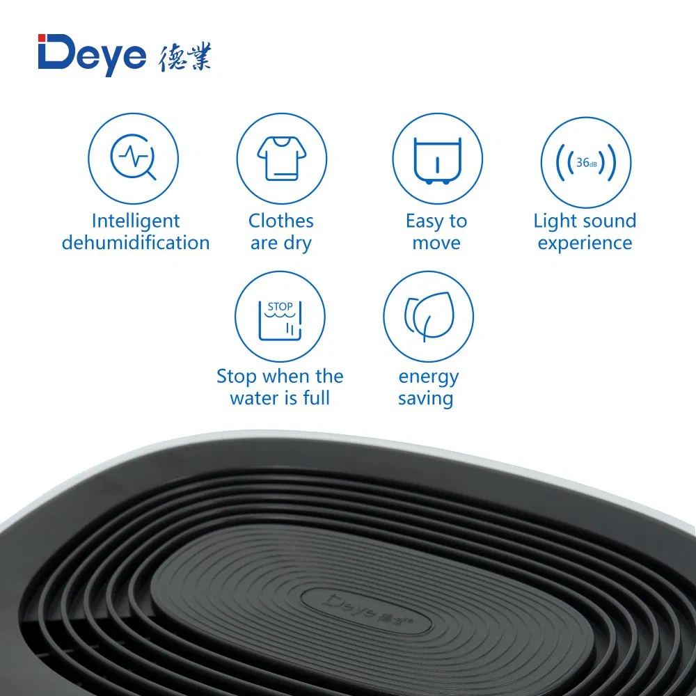 Домашний осушитель воздуха Deye с гигростатом, 12 л/сутки