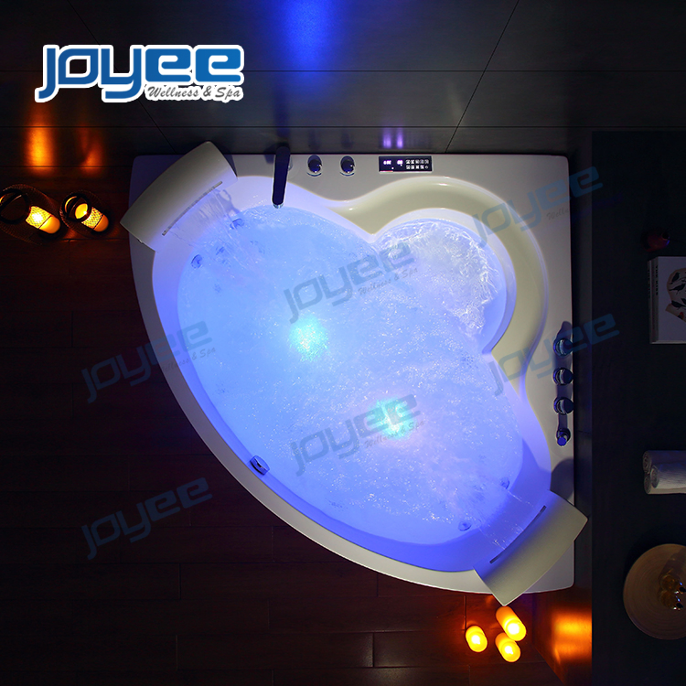 Угловая гидромассажная ванна Joyee Design для двоих